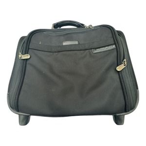 Briggs & Riley Compact Carry On Laptop Wheeled Briefcase Luggage Bag BR214
